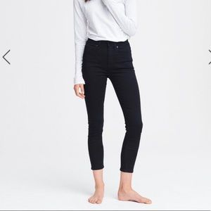 Rag and Bone high waisted skinny jean in 29 “Coal”